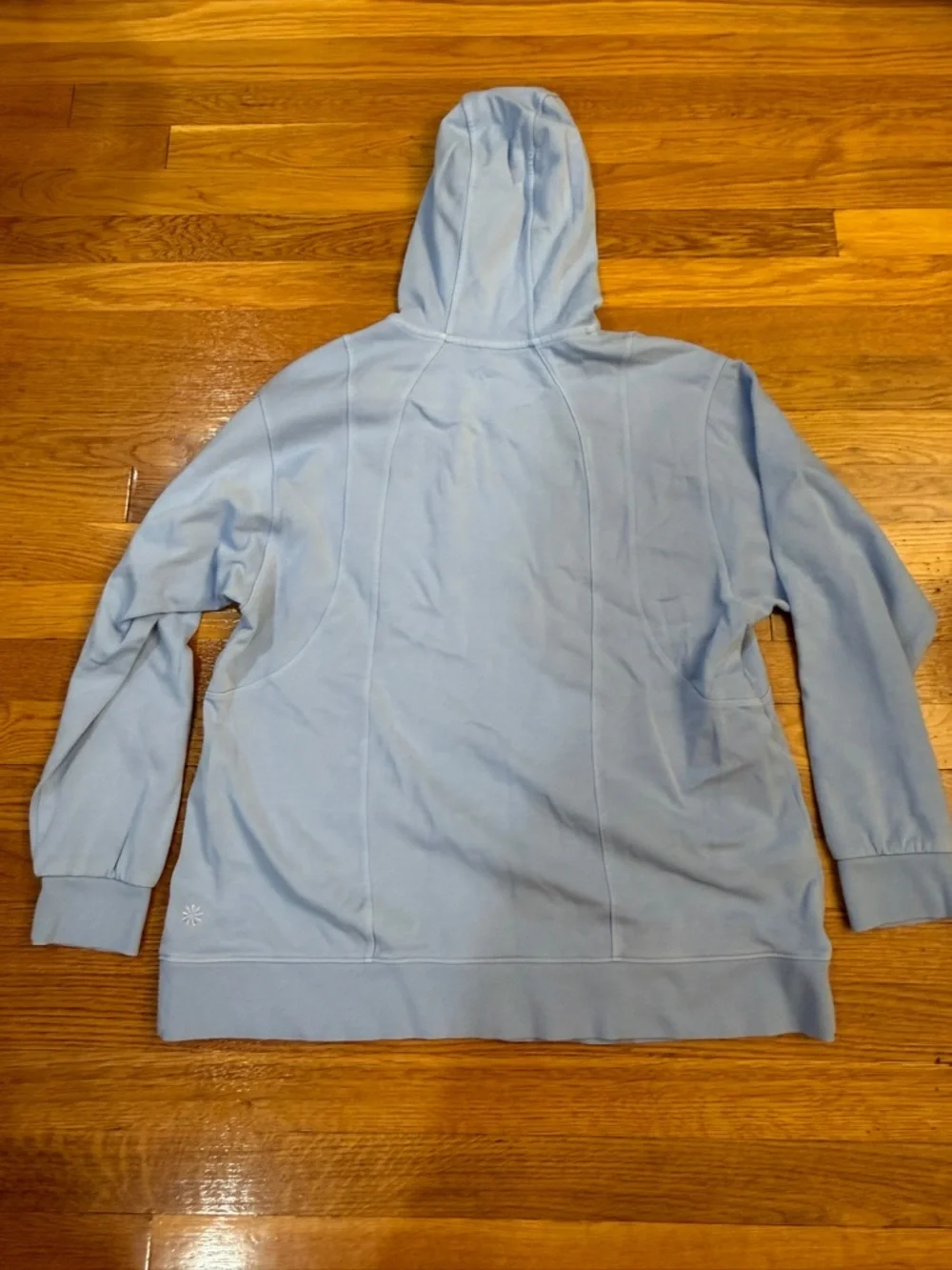 Athleta Sundown Hoodie in Light Blue - Size Medium